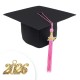 CHILDREN'S student cap MATT - black, 2026
